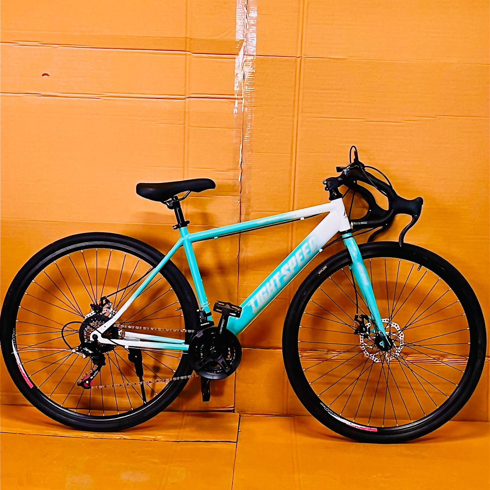 SKY BLUE LIGHTSPEED MULTI SPEED ROAD BIKE